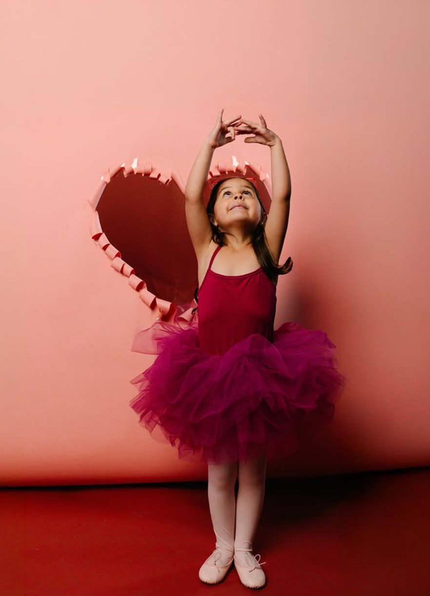 Children's dance portrait, A1T Productions studio, Las Vegas