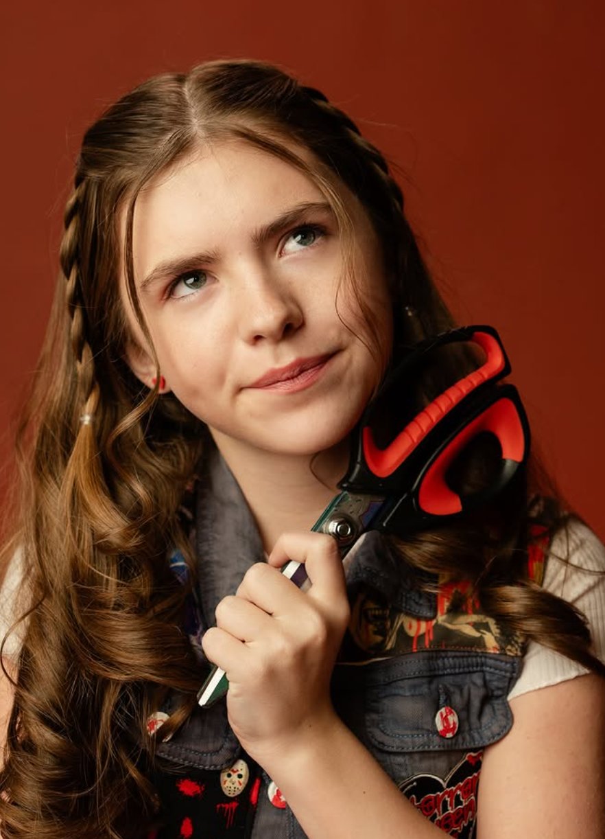 Teen studio portrait session, A1T Productions studio, Las Vegas
