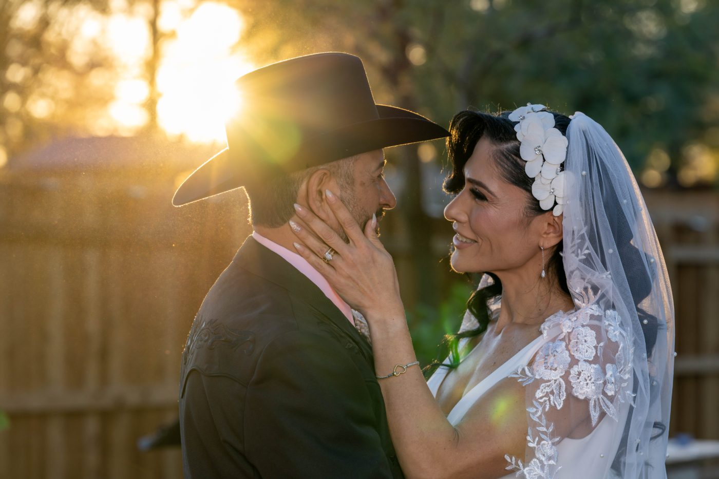 A1T Productions wedding photography at sunset